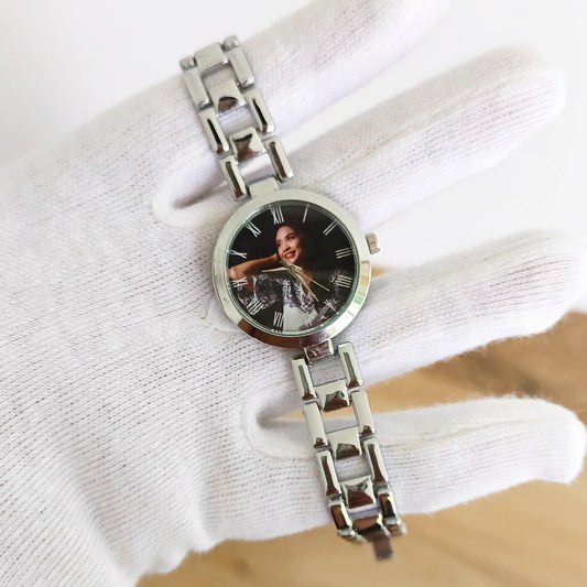 Ladies Small Custom Watch - Silver