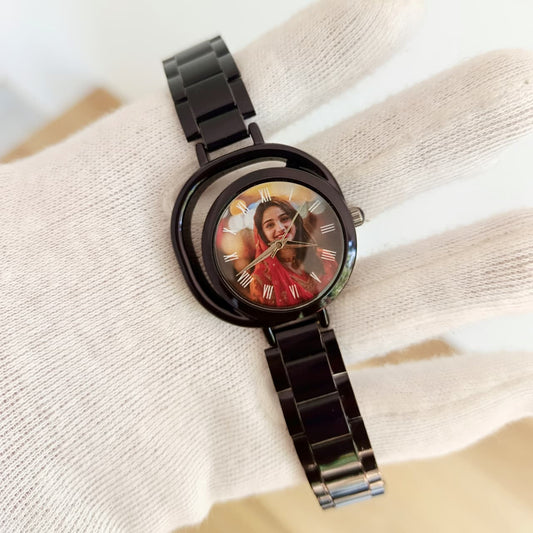 Ladies Custom Watch - Black