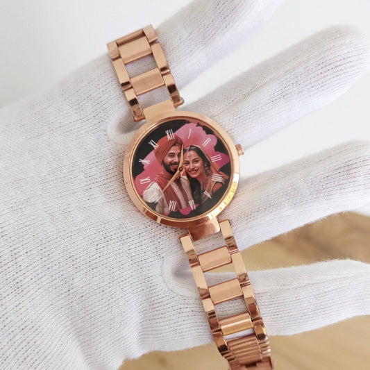 Ladies Custom Watch - Rose Gold