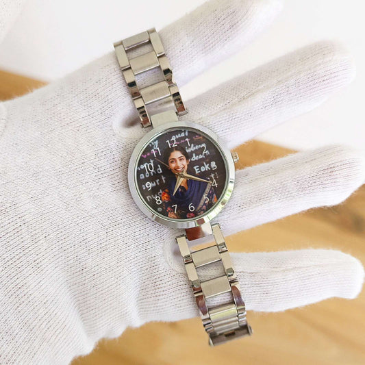 Ladies Custom Watch - Silver