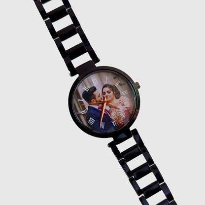 Ladies Custom Watch - Black