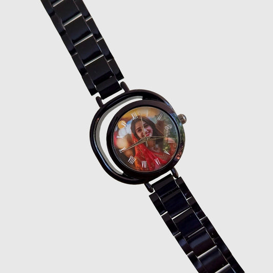 Ladies Custom Watch - Black