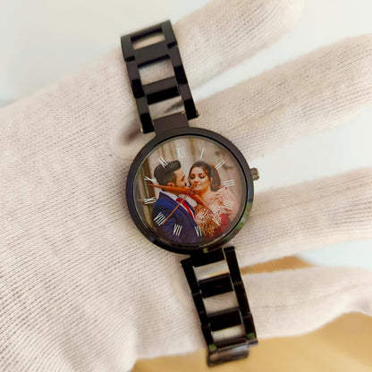 Ladies Custom Watch - Black