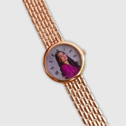 Ladies Custom Watch- Rose gold